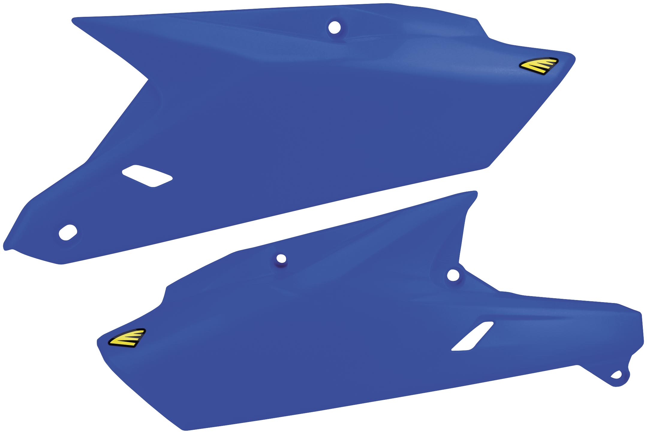 Side Number Panels - OEM Blue