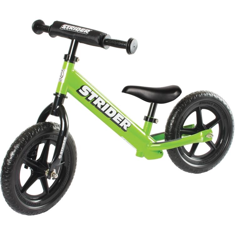 Balance 12 Sport Bike with Strider Logo - Green