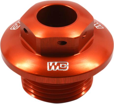Steering Stem Nut - Orange