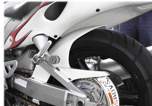 Rear Tire Hugger - White