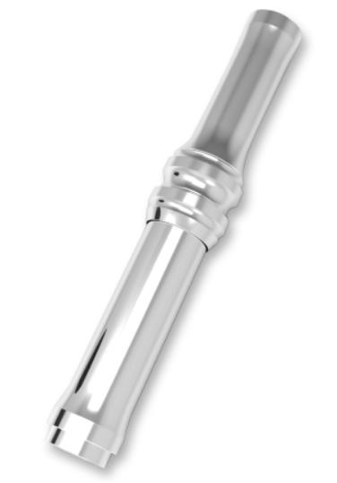 10-Gauge Pushrod Tube Kit - Chrome