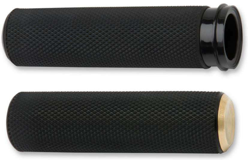Fusion Series Grips - Knurled - Brass
