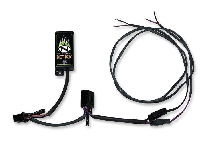 Hot Box Wiring Rear Lighting Harness with Saddlebag Pigtails