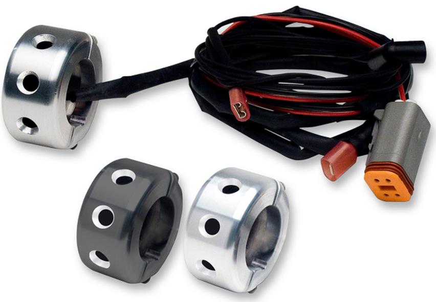 Engine Failure Detection System for 1 1/4in. Handlebar - Black