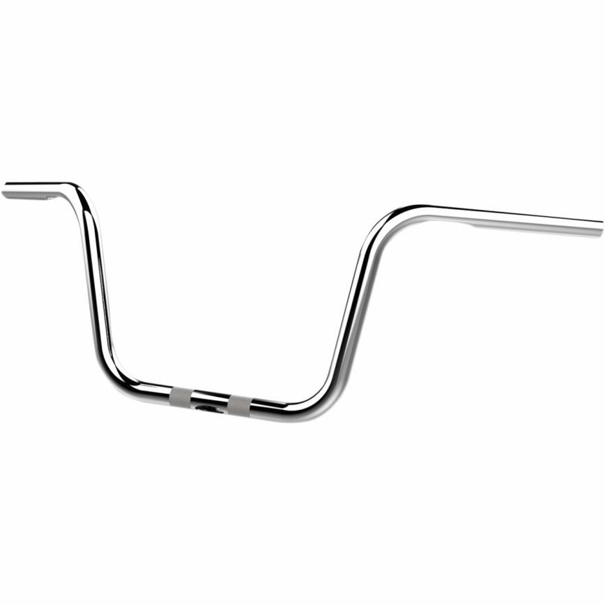 1in. Bobber Ape Hanger Handlebar - 10in. - Dimpled and Drilled