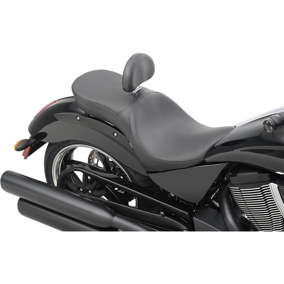 Low Profile Touring Seat with Backrest Option - Smooth