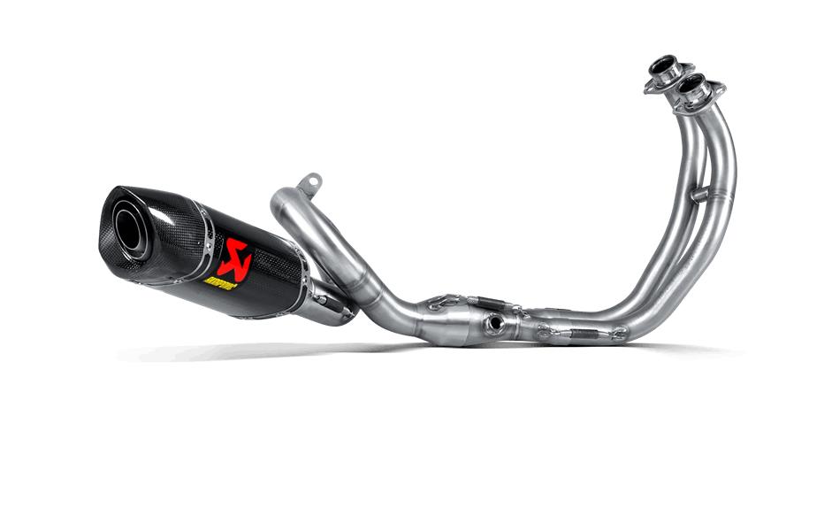 Racing Line Full System Exhaust - Carbon Fiber Muffler