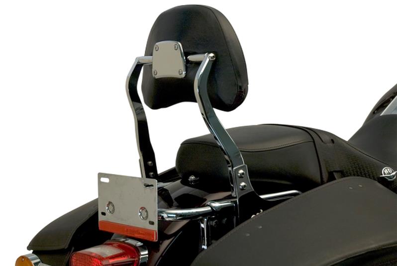 Complete Touring Billet Passenger Backrest and Mounting Kit
