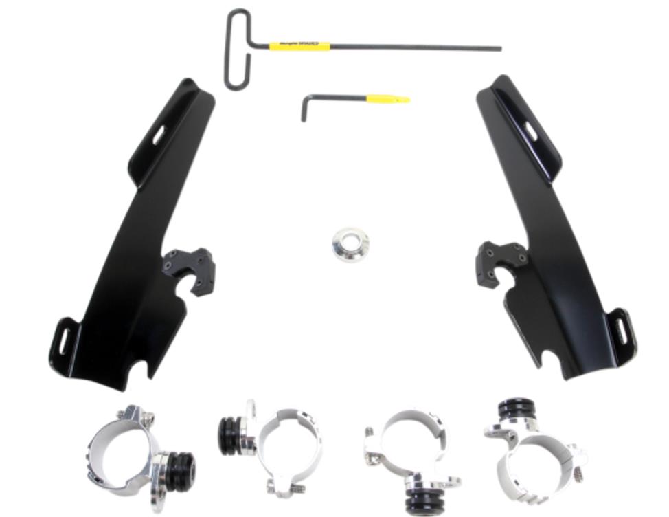Trigger-Lock Mount Kit for Batwing Fairing - Black