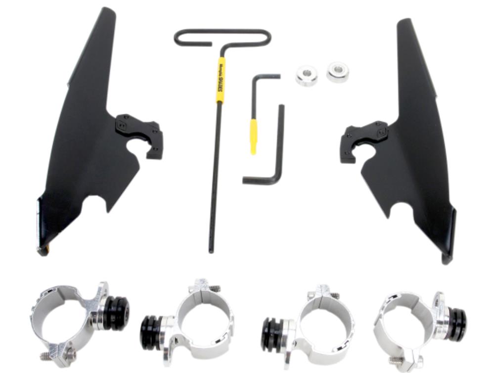Trigger-Lock Mount Kit for Batwing Fairing - Black