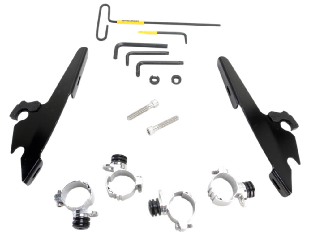 Trigger-Lock Mount Kit for Batwing Fairing - Black