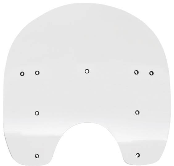 Replacement Plastic for HD Quick-Release Compact Windshield - 15in.