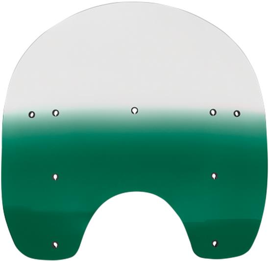 Replacement Plastic for HD Quick-Release Compact Windshield - 15in. - Gradient Teal
