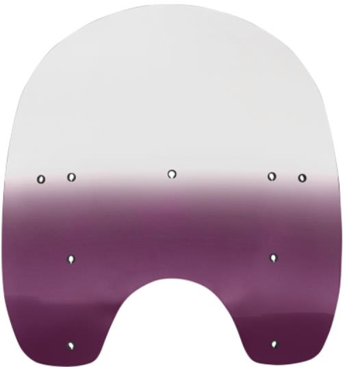 Replacement Plastic for HD Quick-Release Compact Windshield - 17in. - Gradient Purple