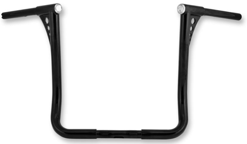 1-1/4in. King Ape Bagger Handlebar - Black Powder-Coat