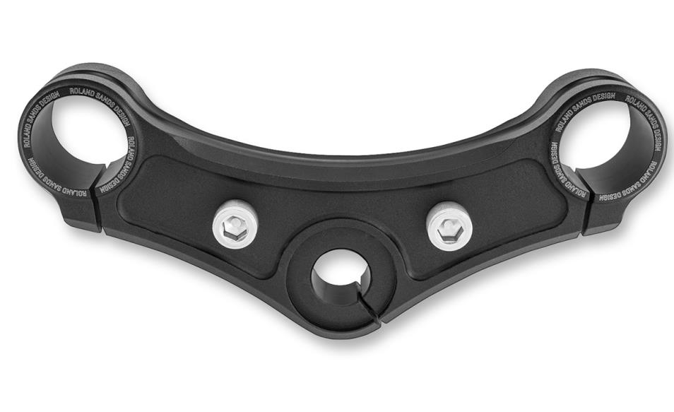 Top Triple Clamp - Black Ops with Riser Holes