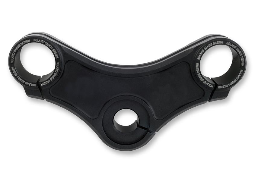 Top Triple Clamp - Black Ops without Riser Holes