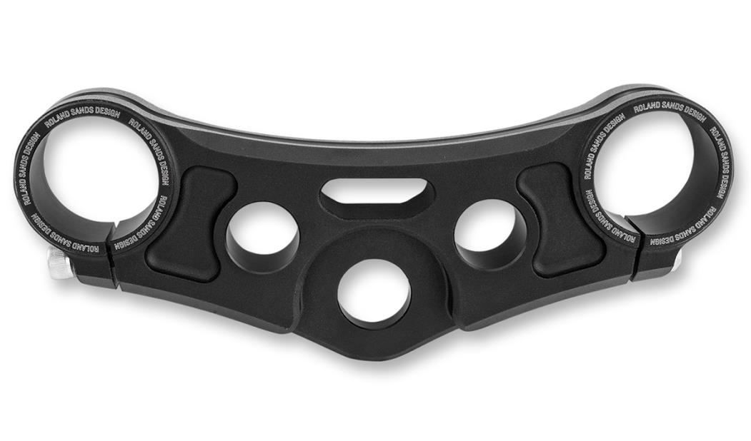 Top Triple Clamp - Black Ops without Riser Holes