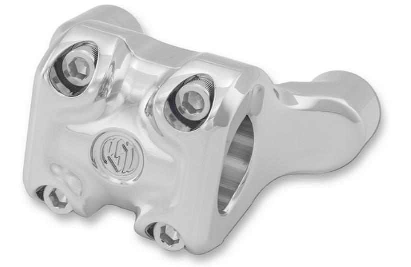 Moto Mega Risers for 1-1/4in. Handlebars - Chrome