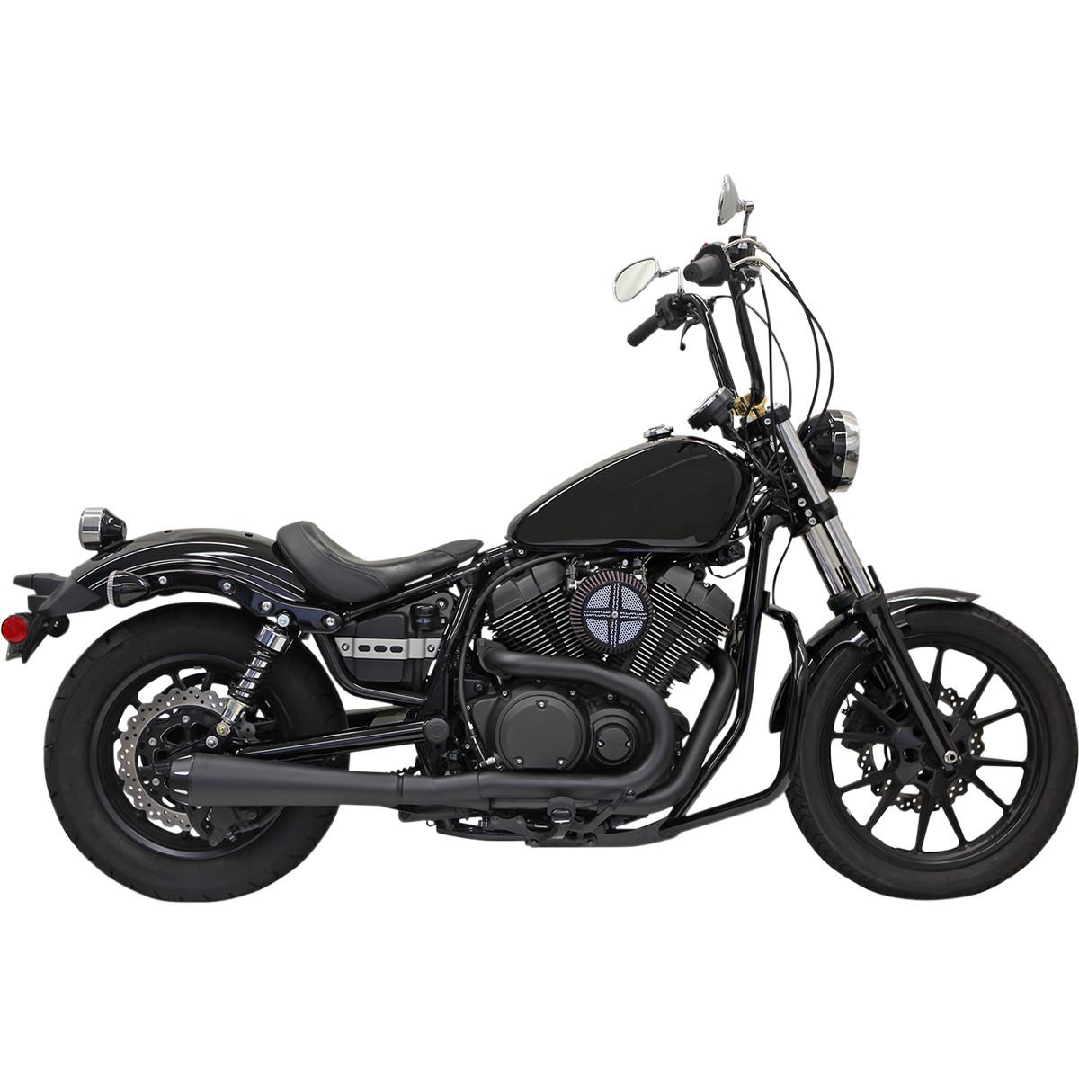 Road Rage 2-Into-1 Exhaust System with Standard Megaphone Muffler