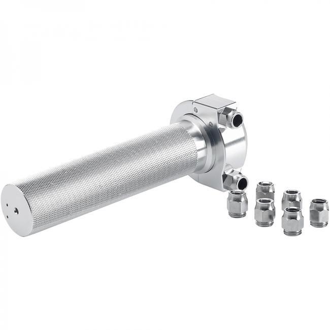 Whiskey Throttle Assembly - Dual Cable - Polished