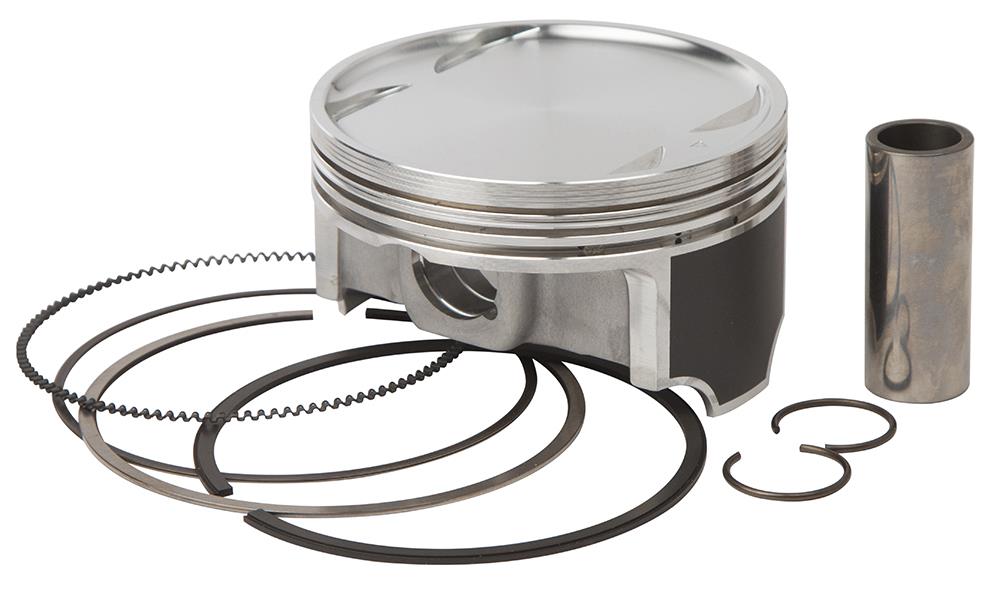 Forged Big Bore Piston Kit (860cc) - 6.00mm Oversize to 96.96mm, 9:1 Compression