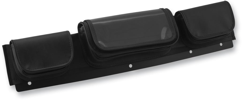 Windshield Tri-Pouch with Clear Cell Phone Pocket