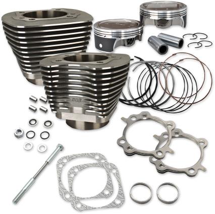 124in. Big Bore Kit - Silver Powder-coat