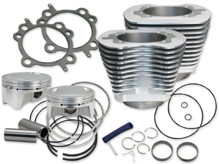 107in. Big Bore Kit - Silver Powder-coat