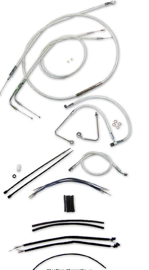 Sterling Chromite II Handlebar Installation Kit for 18-20in. Ape