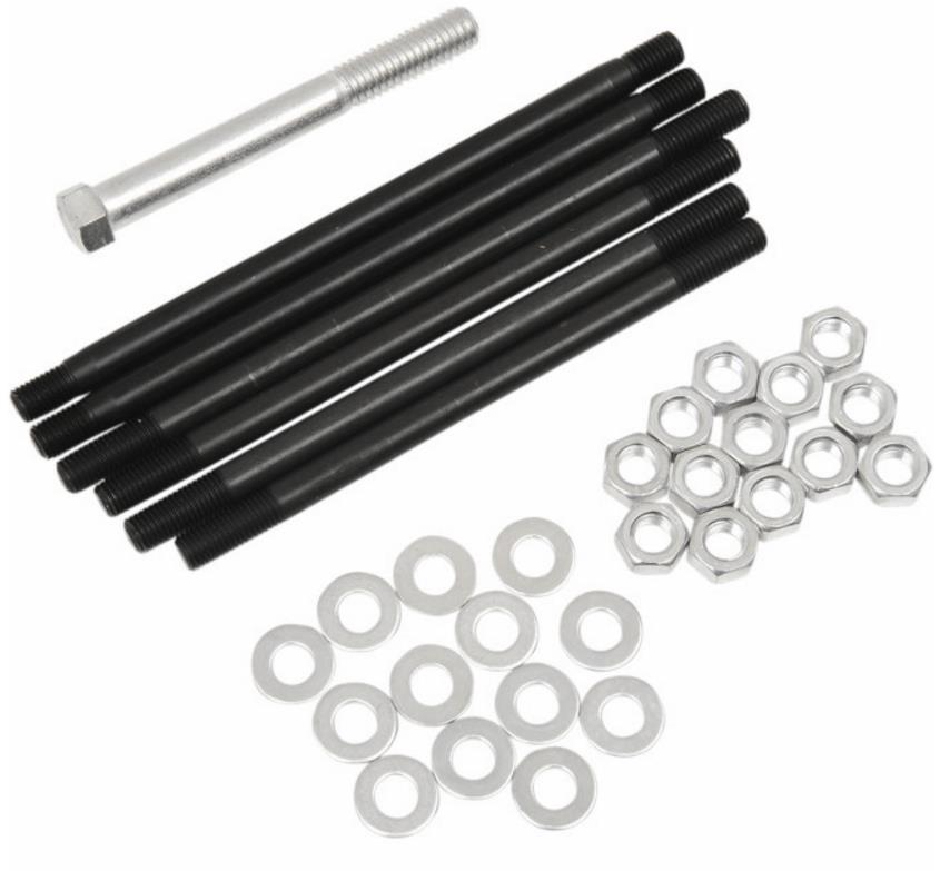 Motor Case Stud Kit - Stock Style - Cad Plated