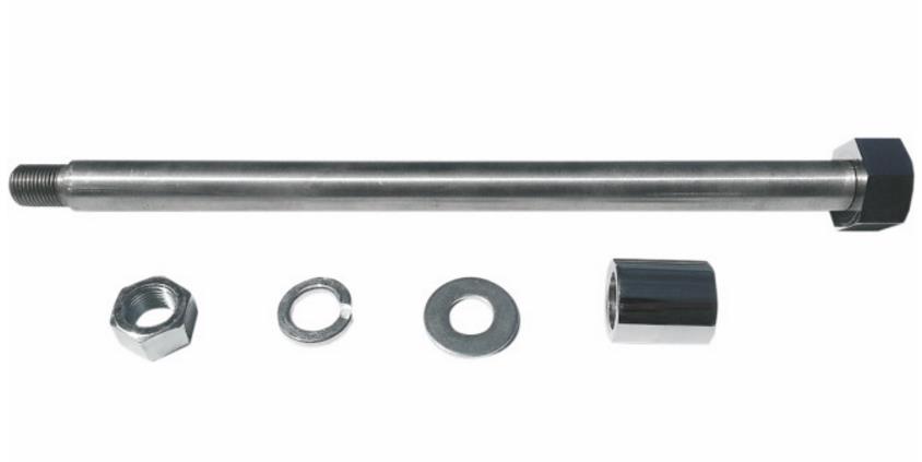 3/4in. Diameter Rear Axle Kit for Straight Leg Swingarm Frame