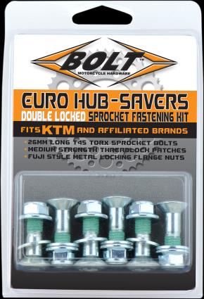 Euro Hub-Savers Double Locked Sprocket Fastening Kit