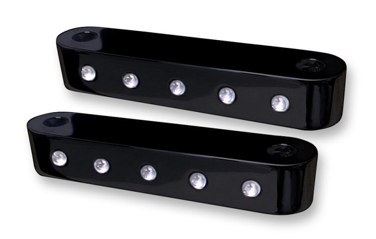 Front Fender Spacers - Black