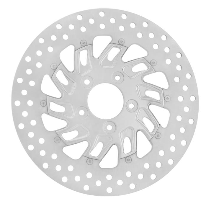 Virtue 11.8in. Two-Piece Brake Rotor - Supra Chrome