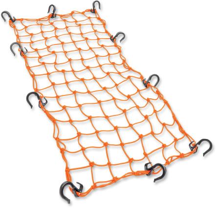 Adjustable Cargo Net - Orange - 15in. x 30in.