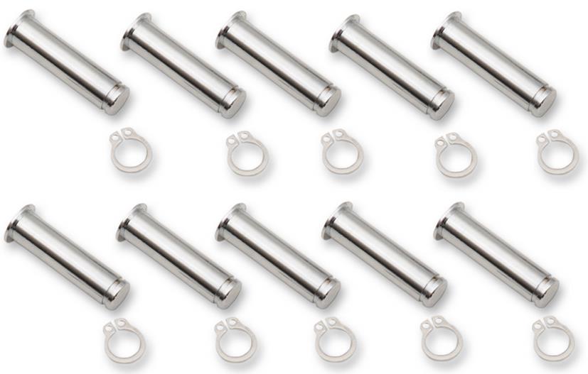 Pivot Pin/Clip Kit - Chrome