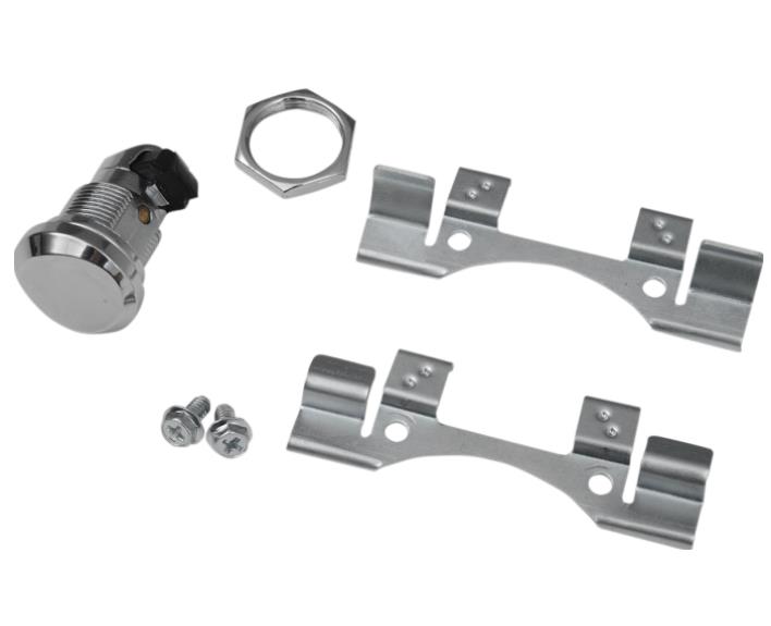 Push-Button Fuel Door Latch