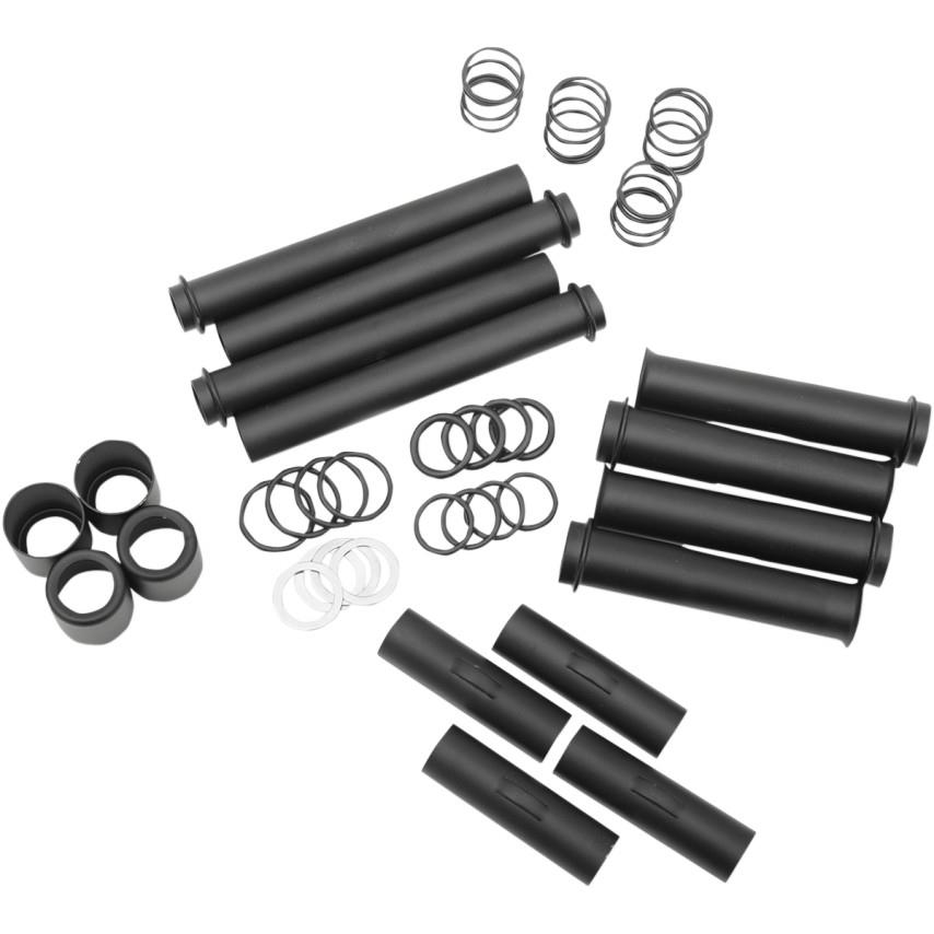 Pushrod Tube Kit - Satin Black