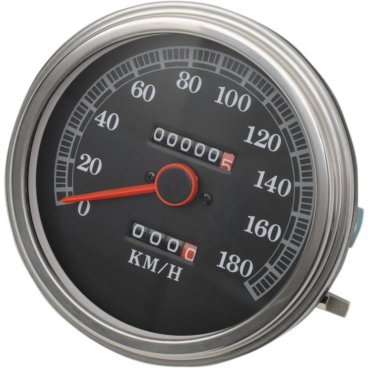 FL-Style 2:1 Speedometer for Custom Applications w/ Front Wheel Drive Speedometers - 89-95 Face