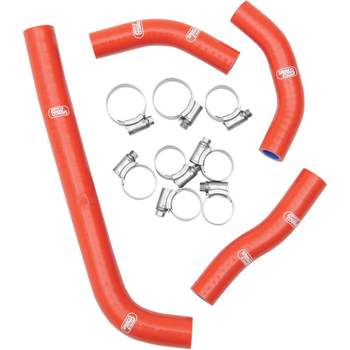 Radiator Hose/Clamp Kit - Red