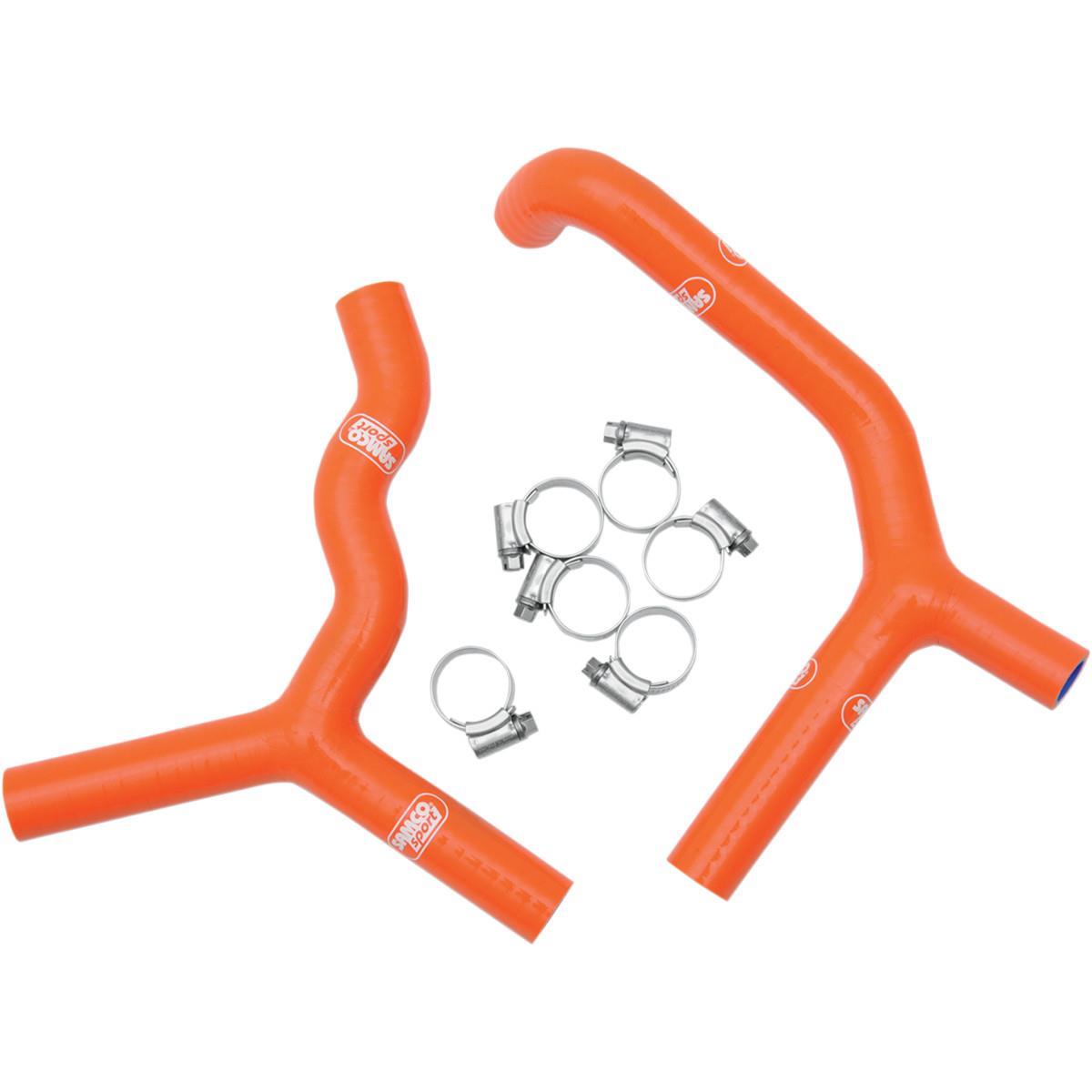 Radiator Hose/Clamp Kit - Orange