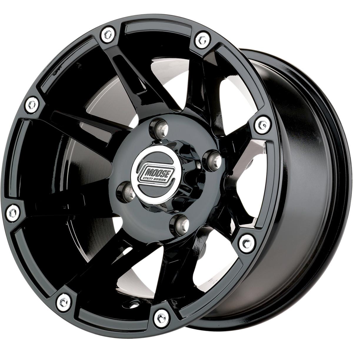 387X Wheel - 14x8 - 4+4 Offset - 4/110 - Black