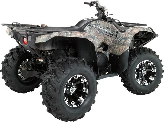 901X, 393X, Tire/Wheel Kit - 25x10-12 - Gloss Black