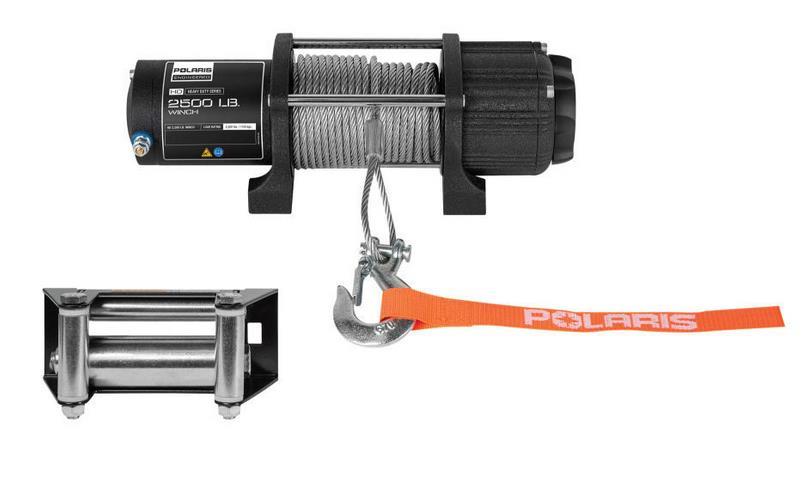 HD 2500lb. Integrated Winch