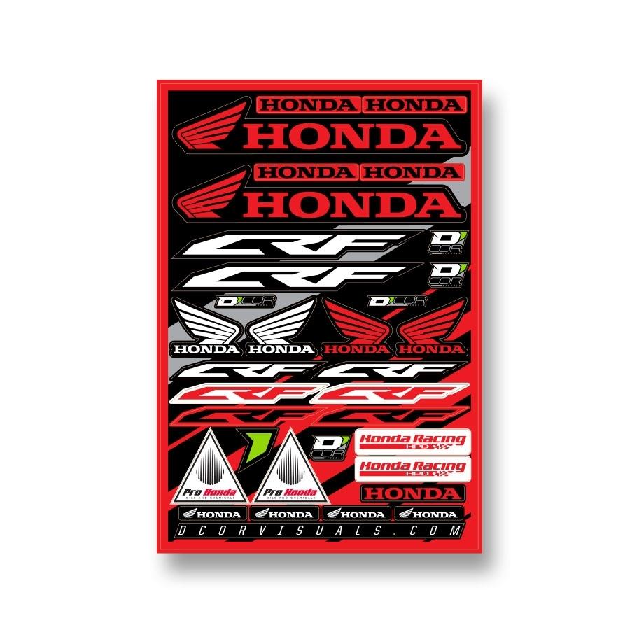 Decal Sheet - Honda CRF