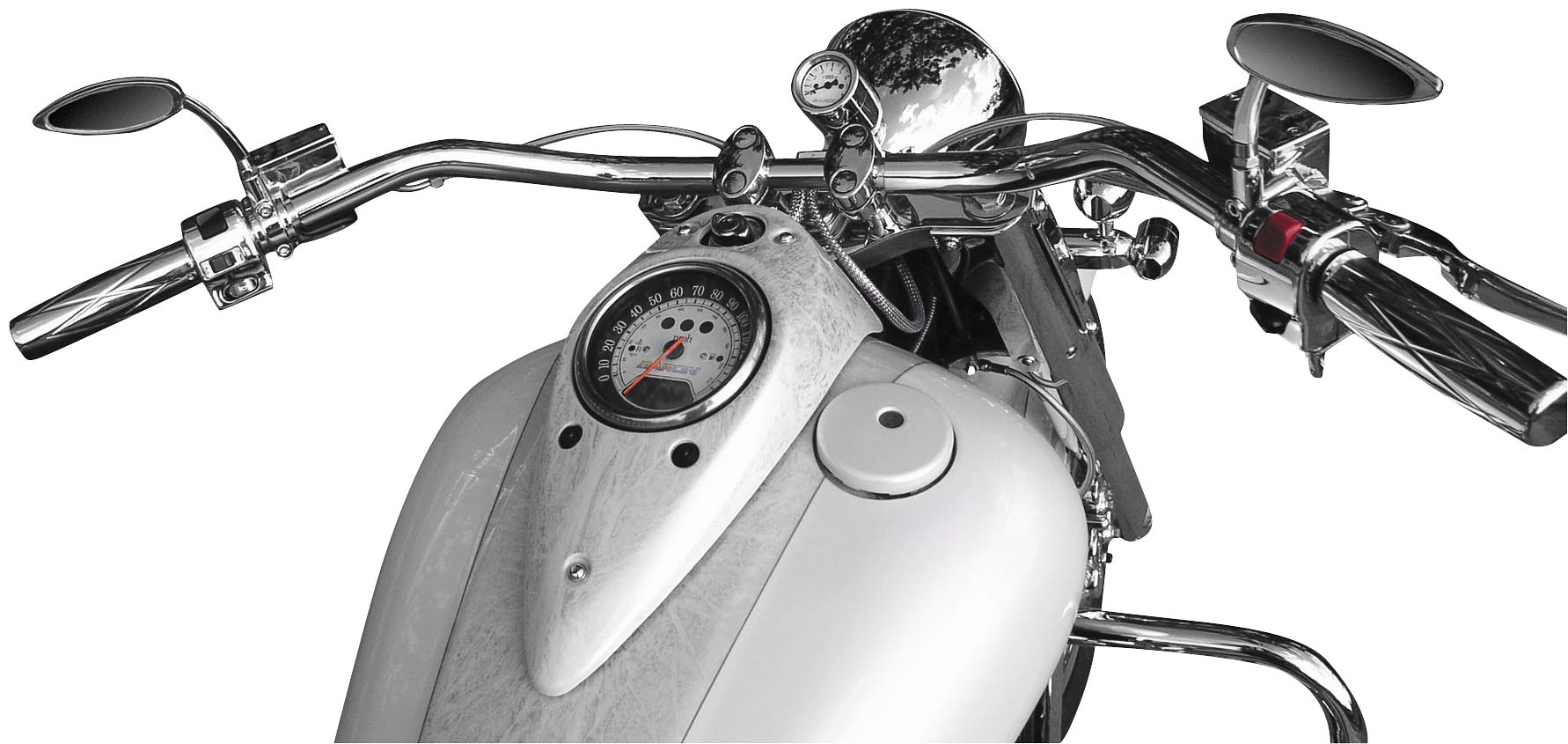 1in. Starbar Handlebar - Chrome