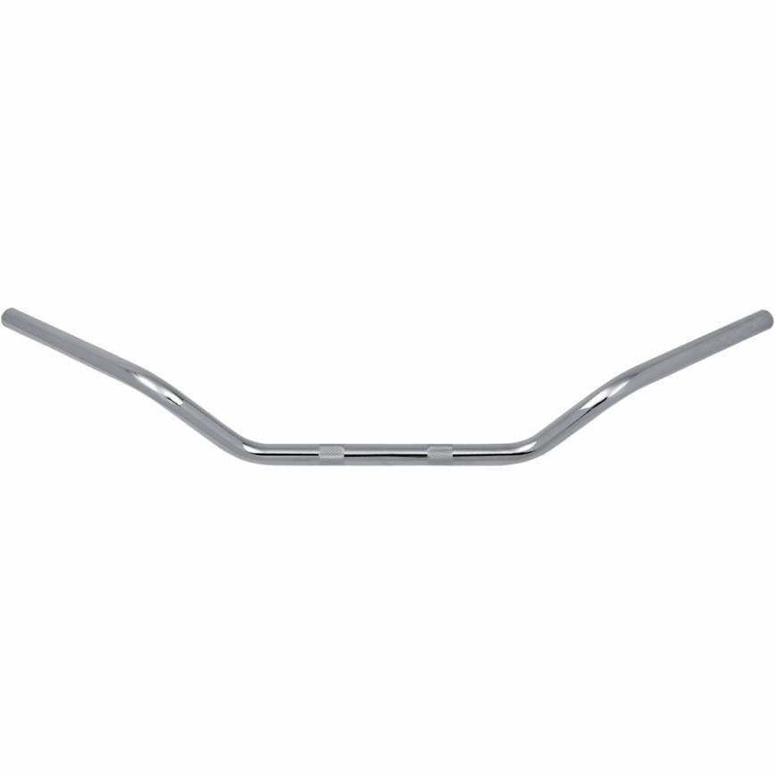1in. Glide-Style Handlebar - Dimpled - Chrome