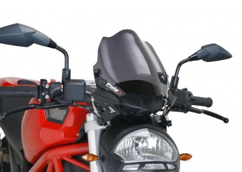 Naked New Generation Sport Windscreen - Dark Smoke