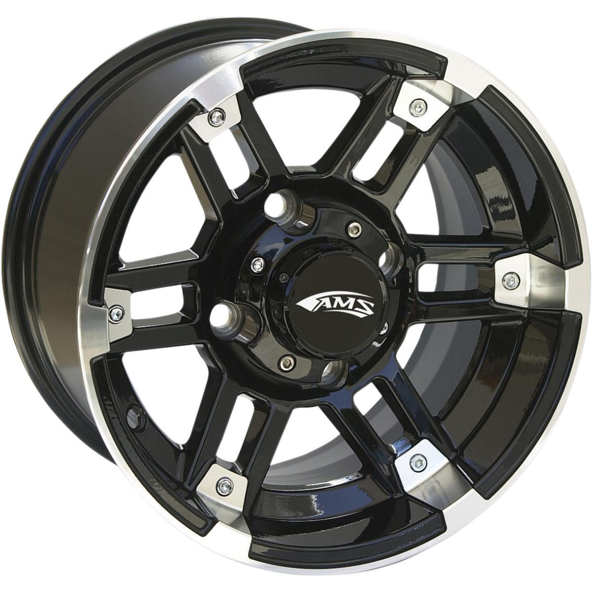 Roll N 104 Wheel - 12x7 - 4+3 Offset - 4/156 - Machined Black
